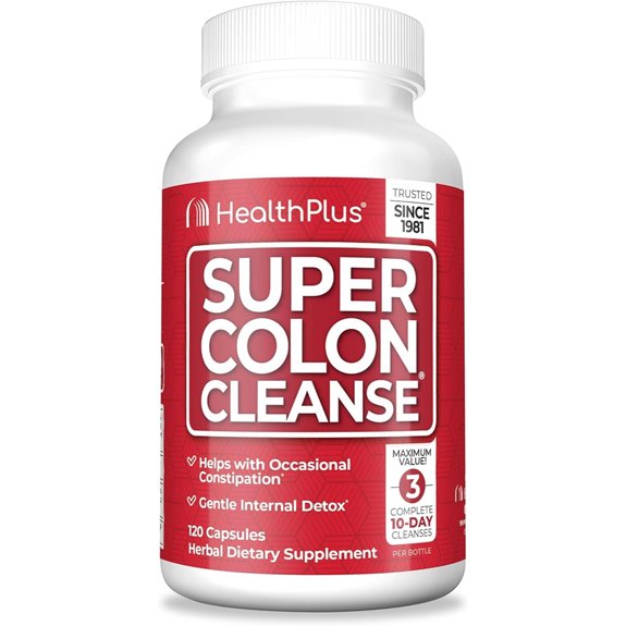 Health Plus Colon Cleanse: 30-Day Digestive Detox Pack