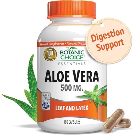 Aloe Vera Digestive & Liver Health Capsules 500mg