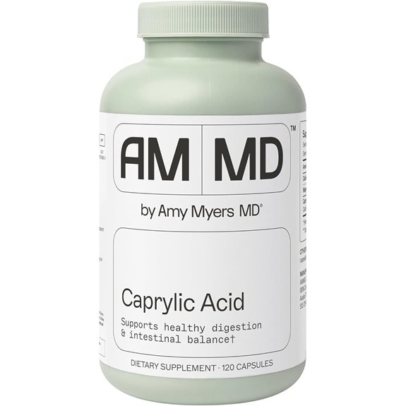 Amy Myers Caprylic Acid: Gut Health Digestive Support