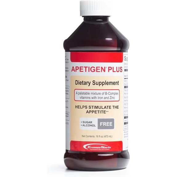Apetigen-Plus Appetite Booster Liquid — Sugar-Free Orange Flavor