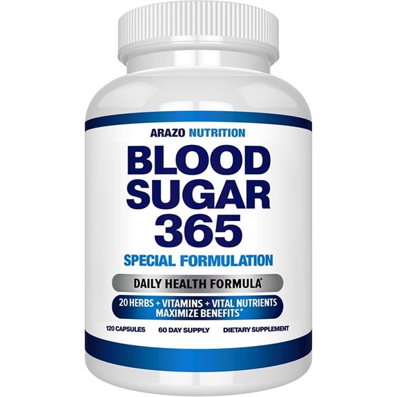 Arazo Blood Sugar 365 – 60 Day Herbal Pills