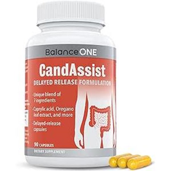 Balance ONE Candida Support with Caprylic Acid and Berberine
