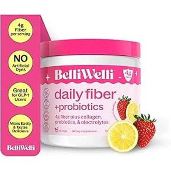 Belli Welli Fiber Powder with Collagen & Probiotics