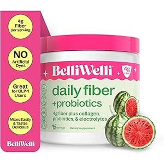 Belli Welli Fiber Supplement with Probiotics & Collagen