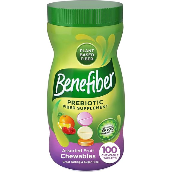Benefiber Chewable Prebiotic Fiber Tablets 100 Count