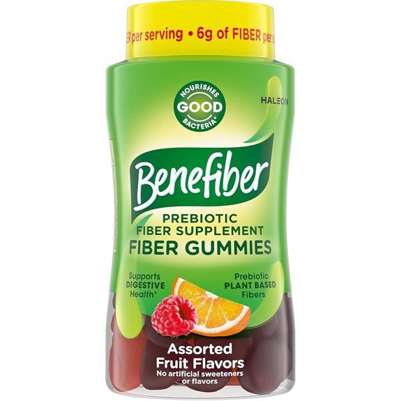 Benefiber Prebiotic Fiber Gummies for Digestive Health
