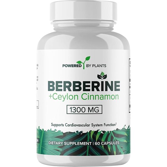 Berberine 1300mg with Cinnamon for Metabolism Support