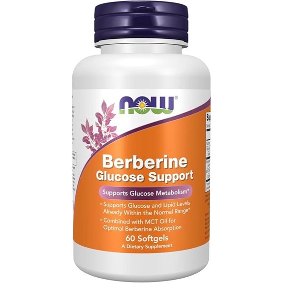 Berberine Glucose Support with MCT Oil (60)