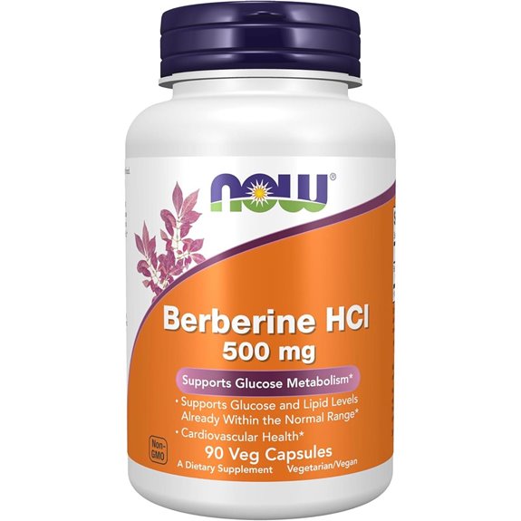 Berberine HCL 500 mg: Glucose Metabolism Support