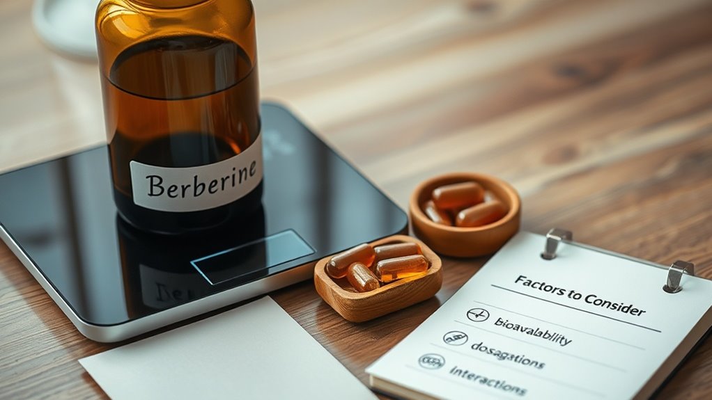 berberine metabolism supplement considerations