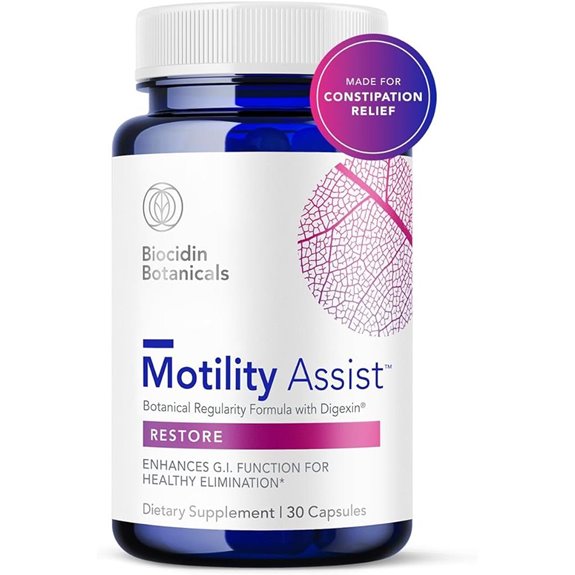 Biocidin Motility Assist – Gut Health Supplement (30)