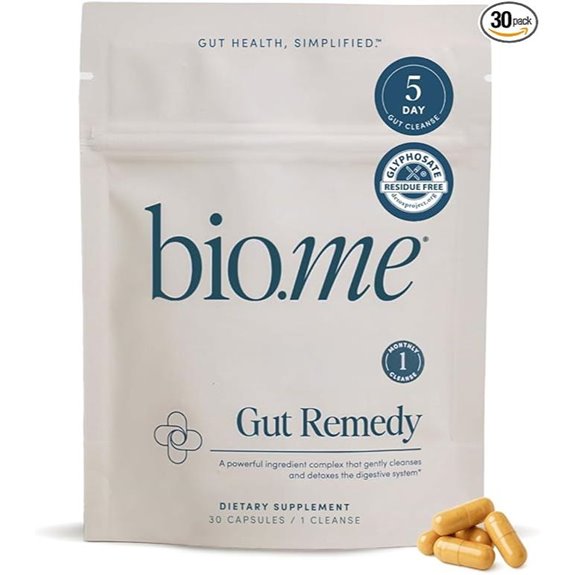 Biome Gut Remedy: 30-Capsule Digestive Reset Capsule Set