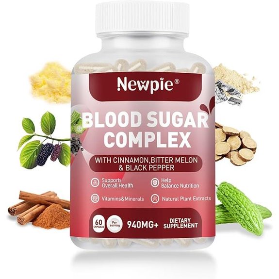 Blood Sugar Complex: 20 Herbs & Vitamins (60 Caps)
