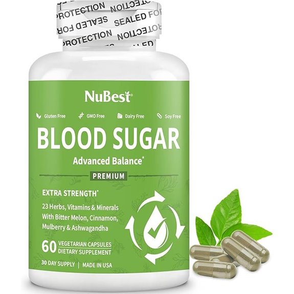 Blood Sugar Support with Bitter Melon & Vitamins (60)