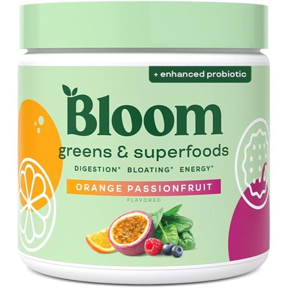 Bloom Nutrition Greens Powder with Probiotics & Enzymes