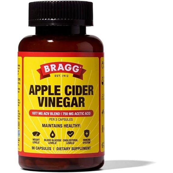 Bragg ACV Capsules with Vitamin D & Zinc