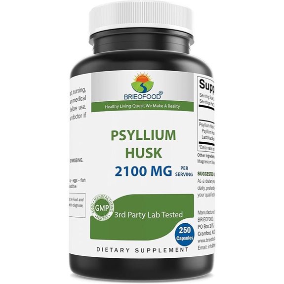 Brieofood Psyllium Husk Fiber with LA-14 Probiotic