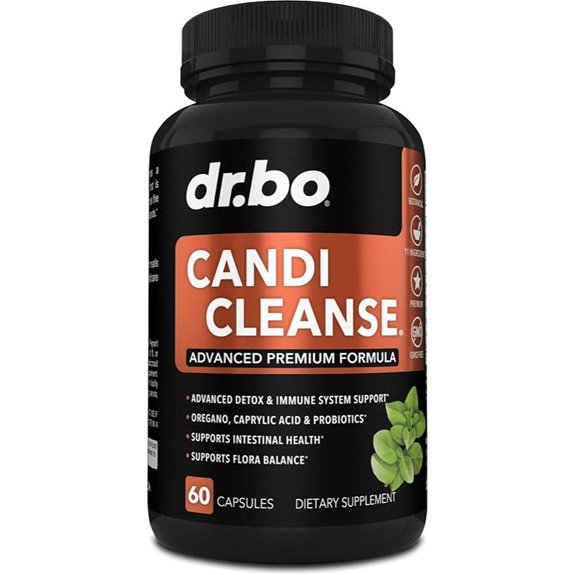 Candi Cleanse Support Supplement: Herbal Probiotic Capsules