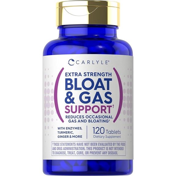 Carlyle Bloat & Gas Support Tablets (120)