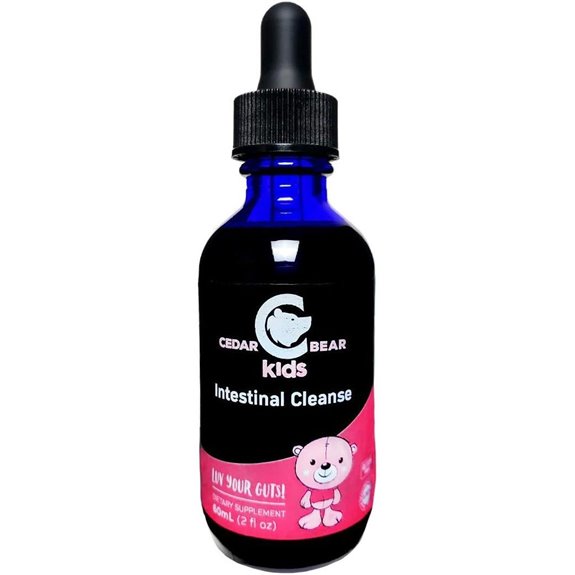 Cedar Bear Intestinal Cleanse for Kids Drops