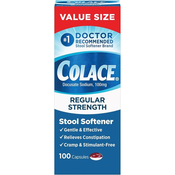 Colace Stool Softener 100 mg (100 capsules)