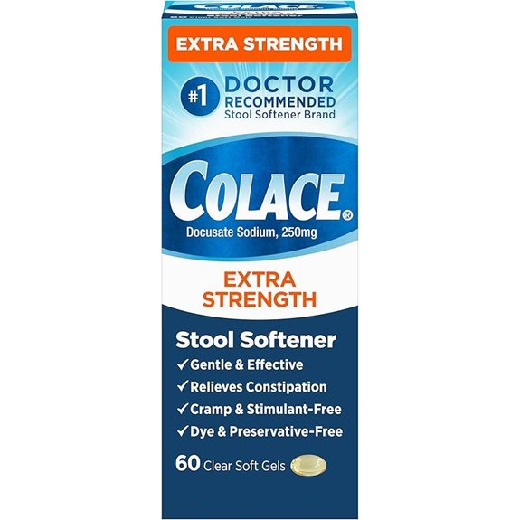 Colace Extra Strength Stool Softener 60 Count