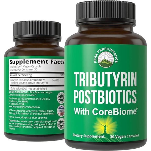 CoreBiome Tributyrin Postbiotic for Gut Health