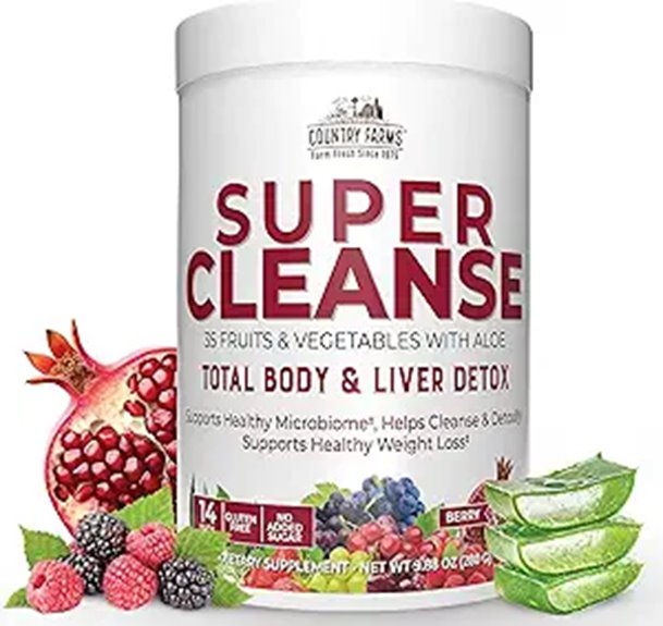 Country Farms Super Cleanse Juice Cleanse Powder (14 Servings)