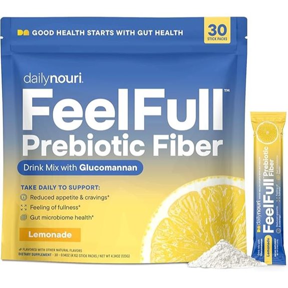Daily Nouri FeelFull Prebiotic Fiber Drink Mix