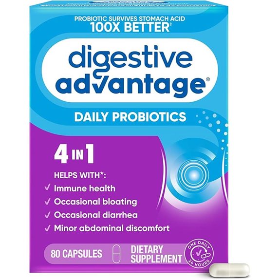 Digestive Advantage Probiotics for Digestive Health (80ct)