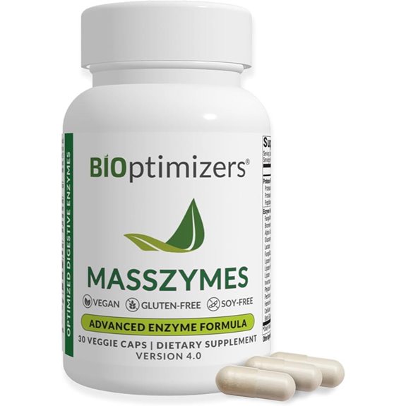 BIOptimizers MassZymes: Digestive Enzymes for Gut Health