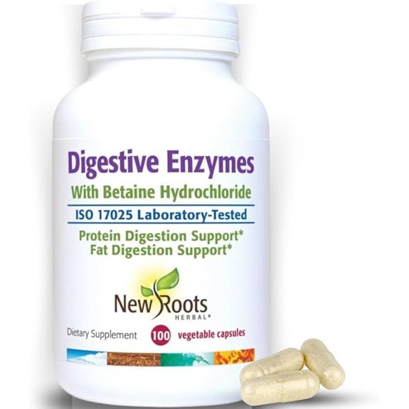 digestive enzymes with bile and betaine