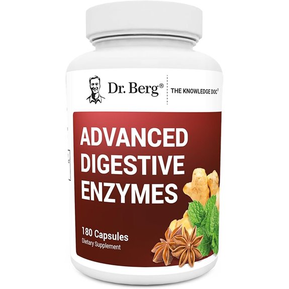 Dr. Berg Digestive Enzymes with Apple Cider Vinegar (180)