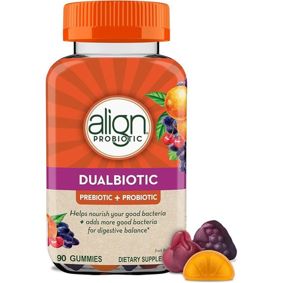 Align Dualbiotic Probiotics & Prebiotics Gummies 90