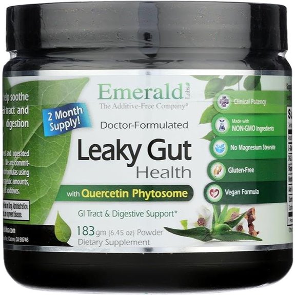 Emerald Labs Leaky Gut Support Digestive Capsule 6.45 oz