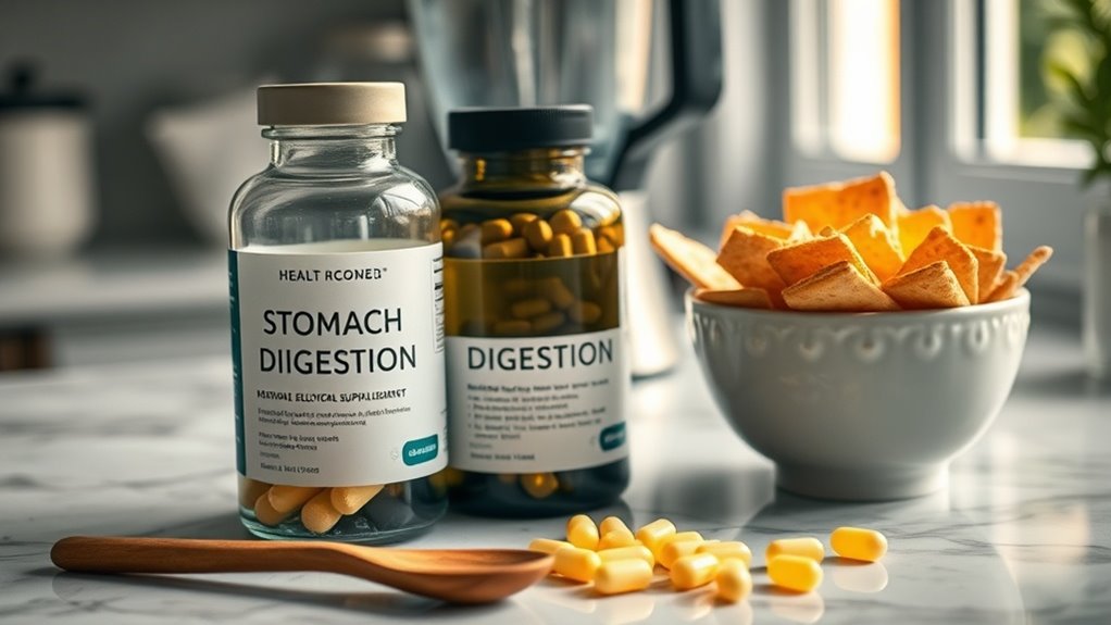 enzyme focused vs probiotic support for stomach digestion