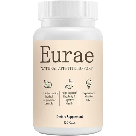 Eurae Appetite Support - 120 Capsules Vegan & Gluten-Free。