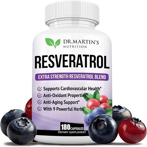 Extra Strength Resveratrol 1568mg – 180 Capsules