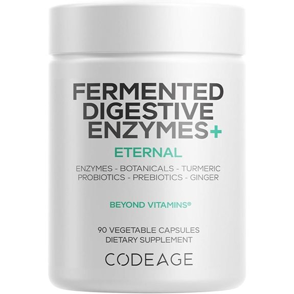 Fermented Digestive Enzymes Supplement (90 Capsules)