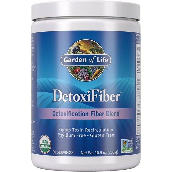 Garden of Life Organic Fiber Powder Detox Blend