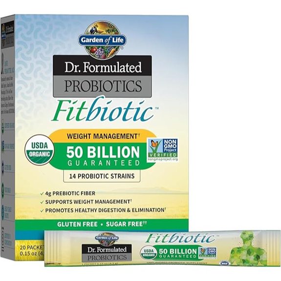 Garden of Life Probiotic Weight Management Powder Packets