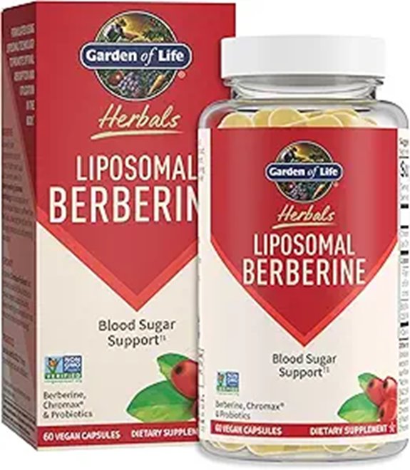 Garden of Life Berberine & Chromium Picolinate for Blood Sugar