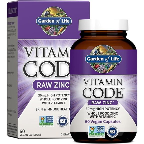 garden of life zinc supplement