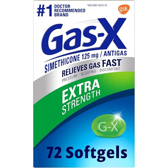 Gas-X Extra Strength Gas Relief Softgels 72 Count