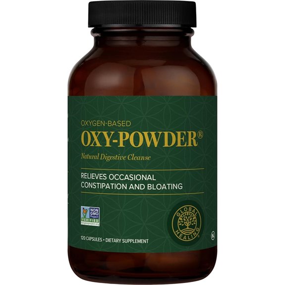 Global Healing Center Oxy-Powder Colon Cleanser 120 Capsules