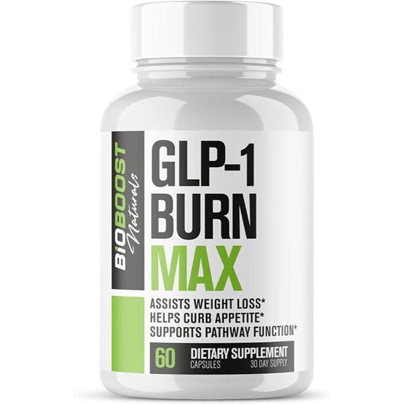 GLP-1 Burn MAX: Weight Loss Pills 60 Caps