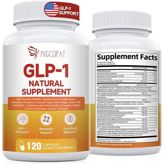 GLP-1 Support Supplement for Digestion & Metabolism