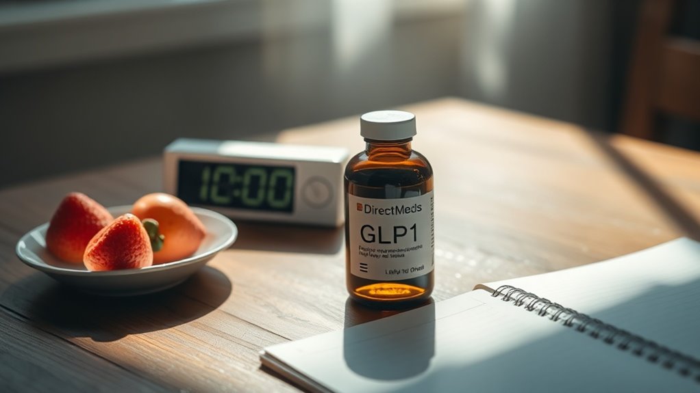 glp 1 dosing for lunch