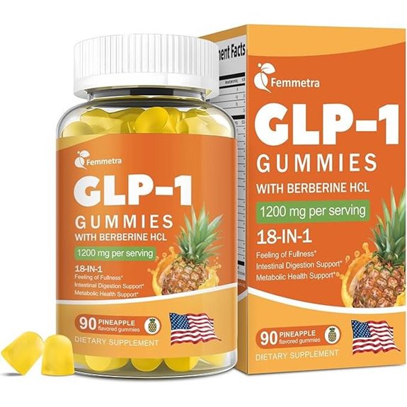 GLP-1 Support Gummies for Metabolic Health (30 Days)