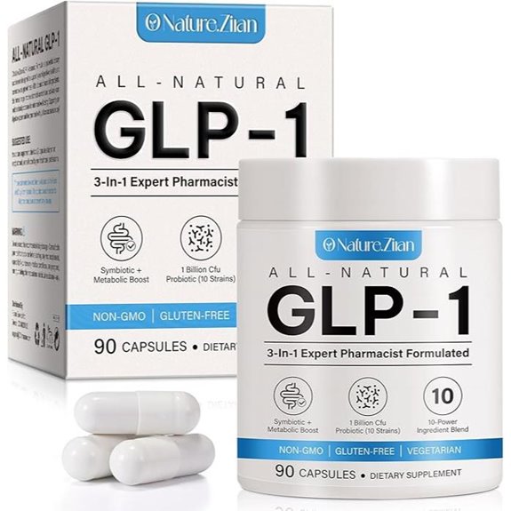 GLP-1 Support Supplement with Probiotics & Vitamins